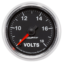 Load image into Gallery viewer, AutoMeter 3891 GAUGE, VOLTMETER, 2 1/16", 18V, DIGITAL STEPPER MOTOR, GS