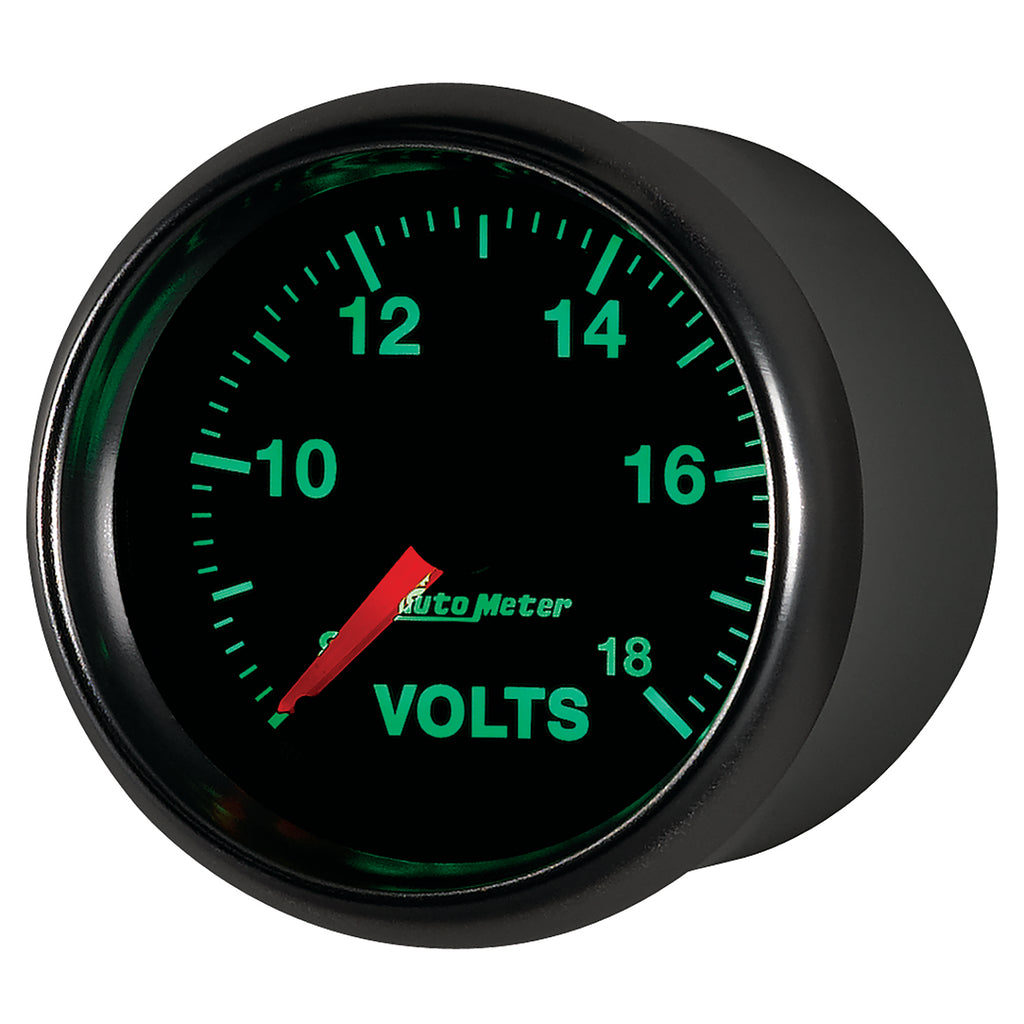 AutoMeter 3891 GAUGE, VOLTMETER, 2 1/16", 18V, DIGITAL STEPPER MOTOR, GS