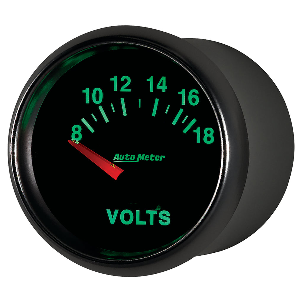 AutoMeter 3892 GAUGE, VOLTMETER, 2 1/16", 18V, ELECTRIC, GS