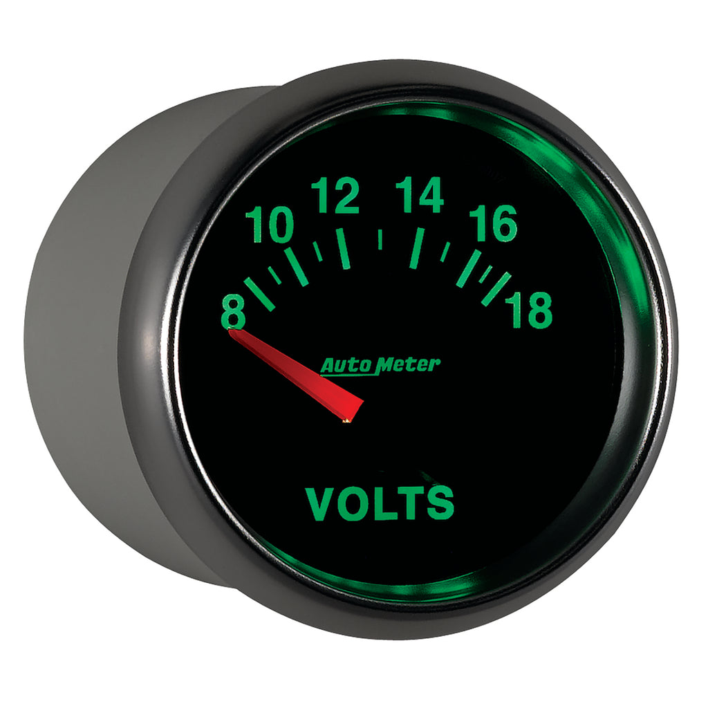 AutoMeter 3892 GAUGE, VOLTMETER, 2 1/16", 18V, ELECTRIC, GS