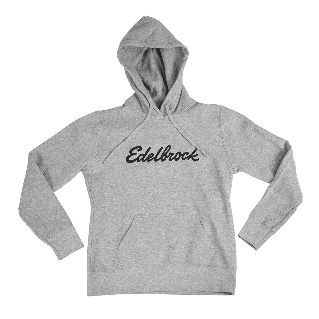 Edelbrock 389701 Edelbrock Women's Script Hoodie #389701 (S), Grey