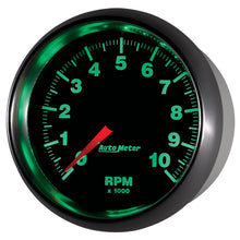 Load image into Gallery viewer, AutoMeter 3897 GAUGE, TACHOMETER, 3 3/8", 10K RPM, IN-DASH, GS