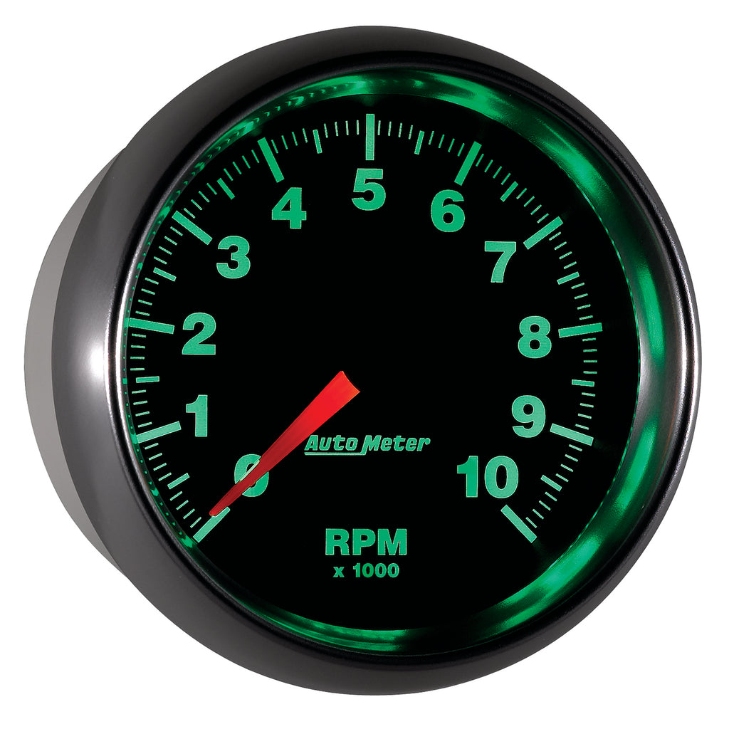 AutoMeter 3897 GAUGE, TACHOMETER, 3 3/8", 10K RPM, IN-DASH, GS