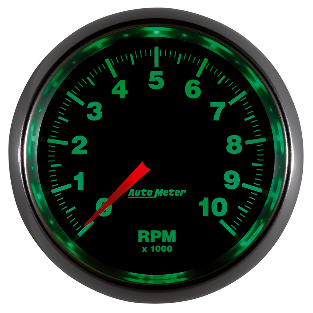 AutoMeter 3897 GAUGE, TACHOMETER, 3 3/8", 10K RPM, IN-DASH, GS