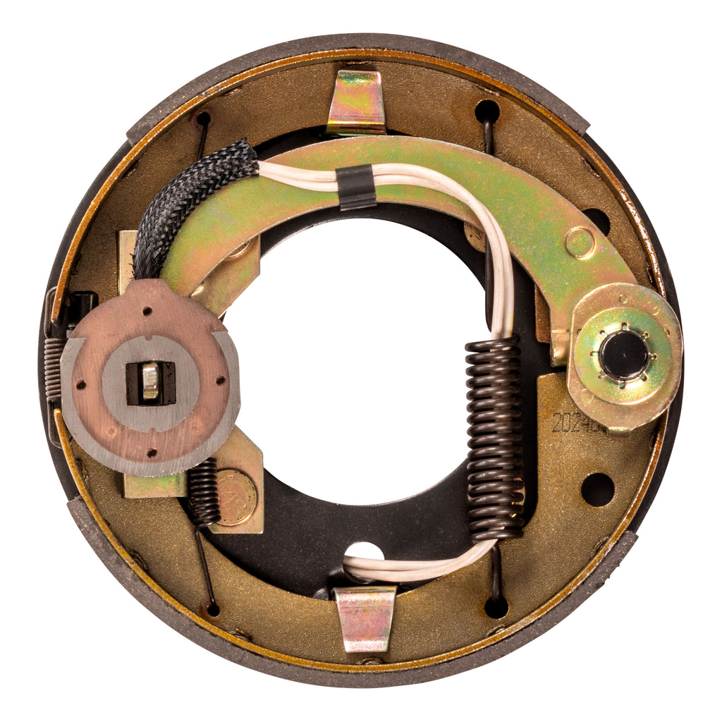 CURT 389875 Electric Trailer Brake Assembly, 7" x 1-1/4", 4 Bolt, 2,200-lb. Axles, Left