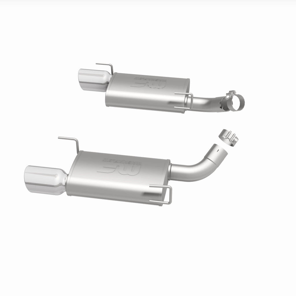 MagnaFlow Exhaust Products 15882 Street Series Polished Axle Back System for Select Ford Mustang