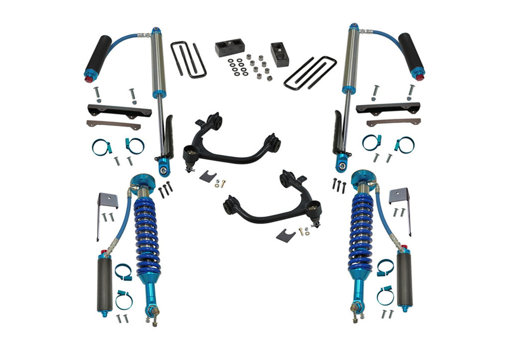 Superlift 3900KG 3in. Lift Kit-19 (New Body)-24 Silv/Sierra1500 2/4WD w/KngShk(exc Trailboss/AT4) for Select Chevrolet Silverado 1500, GMC Sierra