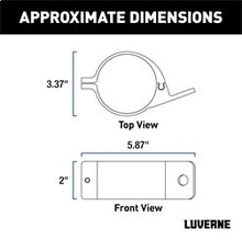 Load image into Gallery viewer, Luverne 390103 LUVERNE 390103 3-Inch Accessory Mounting Tabs for LED Lights; 2-Pack