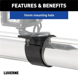 Luverne 390103 LUVERNE 390103 3-Inch Accessory Mounting Tabs for LED Lights; 2-Pack