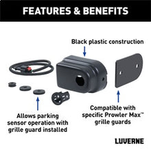 Load image into Gallery viewer, Luverne 390210 LUVERNE 390210 Parking Sensor Relocation Kit for Prowler Max Grille Guard for Select Chevrolet Silverado 1500, Chevrolet Silverado LD, Chevrolet Silverado HD, Chevrolet Silverado HD, GMC Sierra 1500, GMC Sierra Limited, GMC Sierra HD, GMC