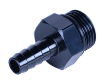 Load image into Gallery viewer, Aluminum-CoolerAdapter-Fitting-38-Hose-Barb-X--10An-O-Ring,-Black-Anodized