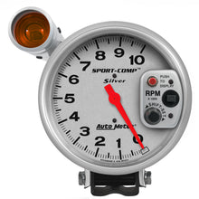 Load image into Gallery viewer, AutoMeter 3911 GAUGE, TACHOMETER, 5", 10K RPM, PEDESTAL W/ EXT. SHIFT-LITE, ULTRA-LITE