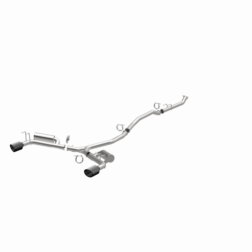 MagnaFlow Exhaust Products 19600 NEO Series Carbon Fiber Tips Cat-Back System for Select Acura Integra, Honda Civic