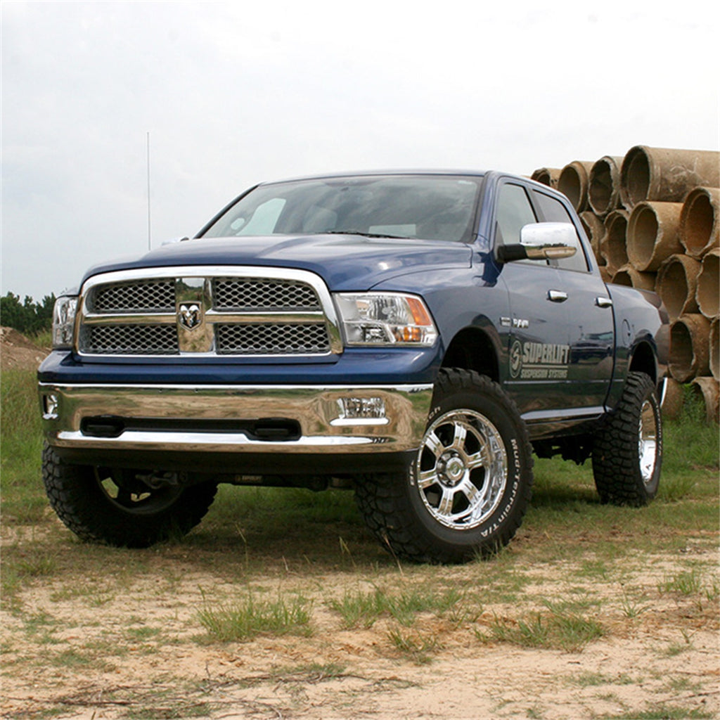 Superlift K1018B 6in. Lift Kit-09-11 Ram 1500 4WD-w/Bilstein Shocks for Select Dodge Ram 1500, Ram