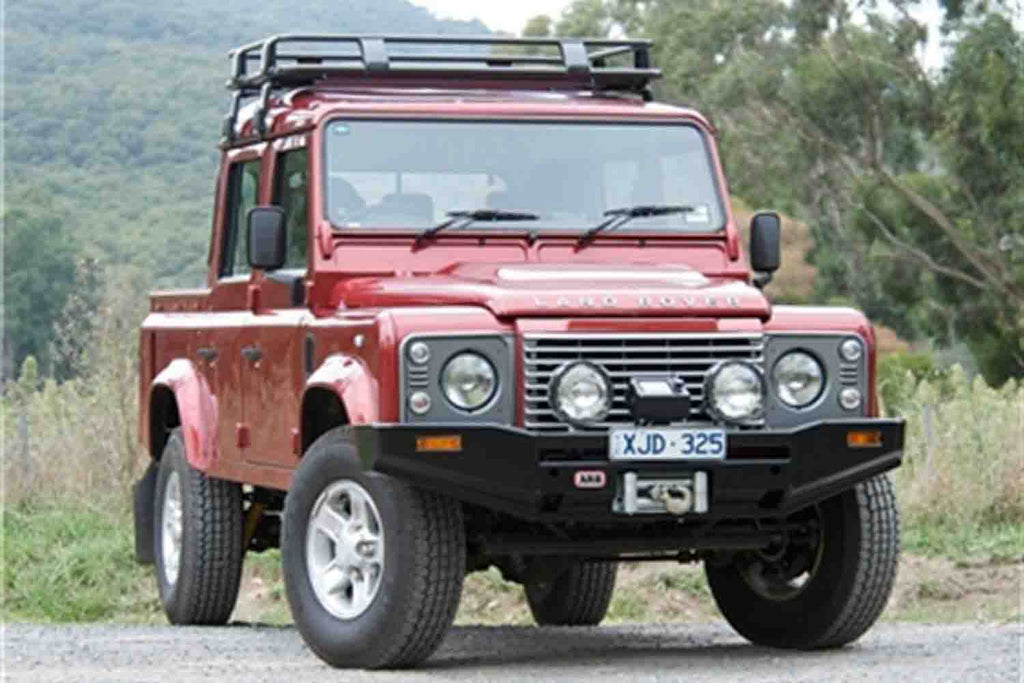 ARB 3932400B Sahara Winch Bumper for Select Land Rover Defender 110, Land Rover Defender 90