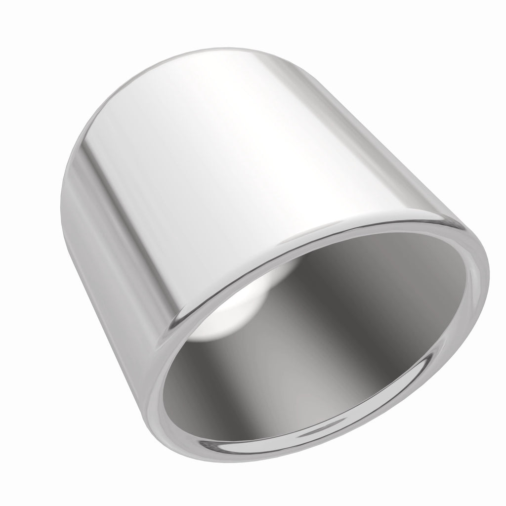 MagnaFlow Exhaust Products 35136 Single Exhaust Tip - 2.5in. Inlet/4in. Outlet
