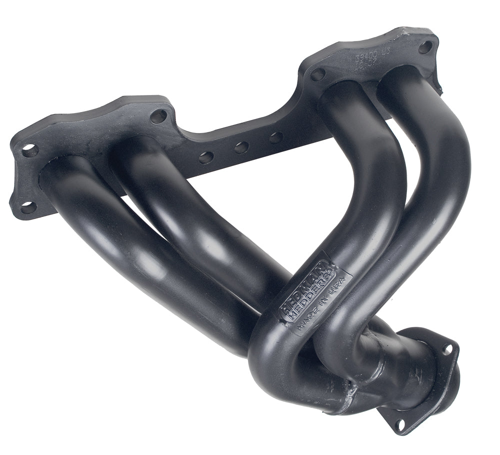 Hedman Hedders 39400 Uncoated Short-Tube Header, '75-88 Toyota 2WD/4WD Pickup, Celica Non-EFI 20R/22R for Select Toyota Celica, Toyota Pickup
