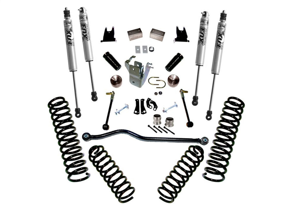 Superlift K927F 4in. Lift Kit-07-18 Wrangler JK-2-door-w/FOX Shocks for Select Jeep Wrangler