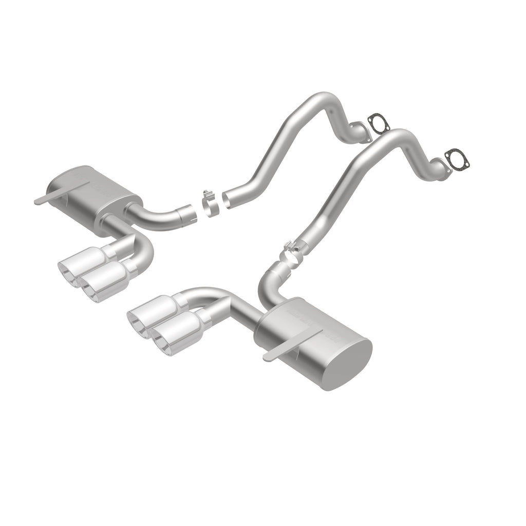 MagnaFlow Exhaust Products 16732 Street Series Polished Axle Back System for Select Chevrolet Corvette