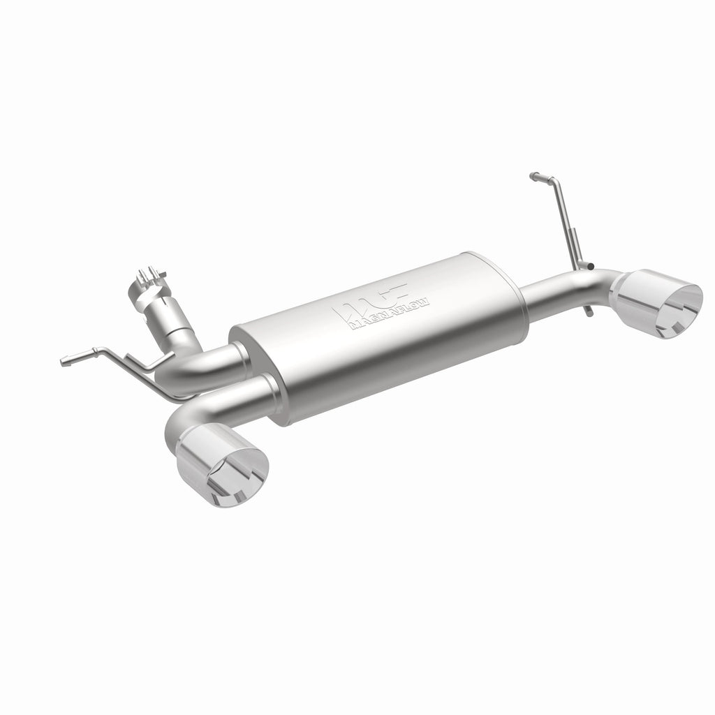 MagnaFlow Exhaust Products 15178 Street Series Polished Axle Back System for Select Jeep Wrangler, Jeep Wrangler JK