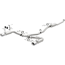 Load image into Gallery viewer, MagnaFlow Exhaust Products 19313 Street Series Polished Cat-Back System for Select Honda Civic
