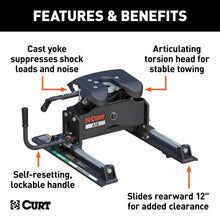 Load image into Gallery viewer, CURT 16521 CURT 16521 A16 5th Wheel Slider Hitch for Short Bed Trucks; 16;000 lbs - Truck Part Superstore