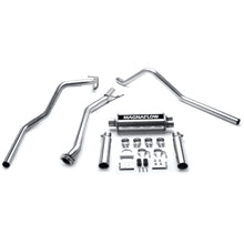 Load image into Gallery viewer, MagnaFlow Exhaust Products 15792 Street Series Polished Cat-Back System for Select Chevrolet Silverado 1500, Chevrolet Silverado Classic, GMC Sierra 1500, GMC Sierra Classic