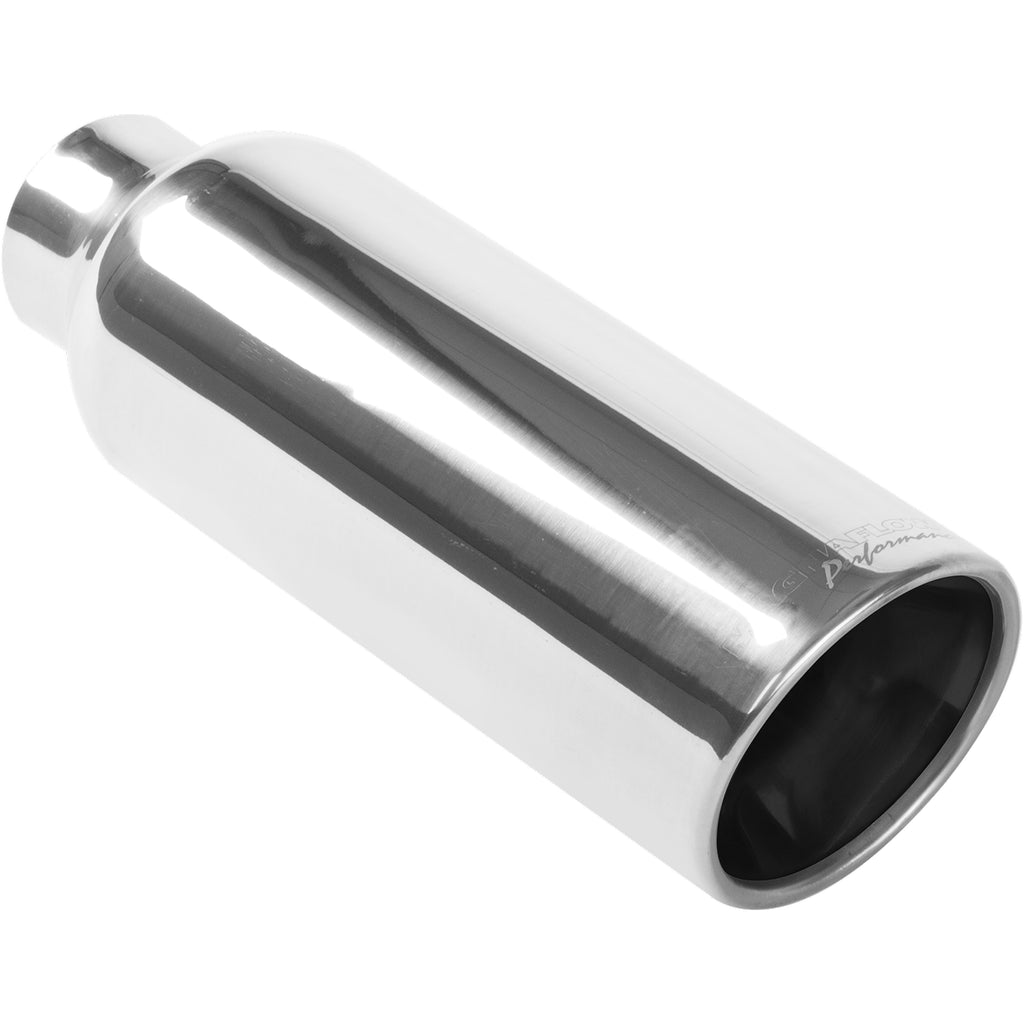 MagnaFlow Exhaust Products 35173 Single Exhaust Tip - 2.25in. Inlet/4in. Outlet