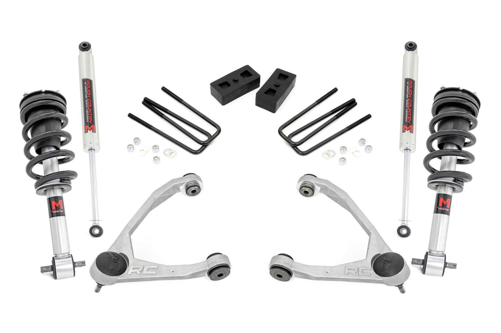 Rough Country 19840 Suspension Lift Kit for Select Chevrolet Silverado 1500, GMC Sierra