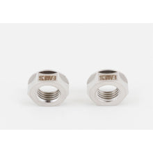 Load image into Gallery viewer, 3An-Flanged-Bulkhead-Nut,-S.S.,-2-Pk