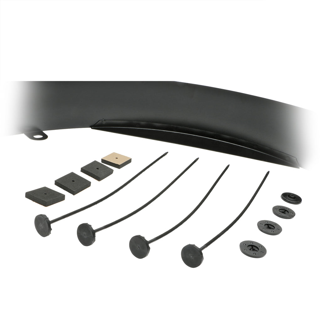 3In-Wide-Universal-Radiator-Fan-Shroud-W-Mounting-Hardware-20In-Dia-Steel-Bla