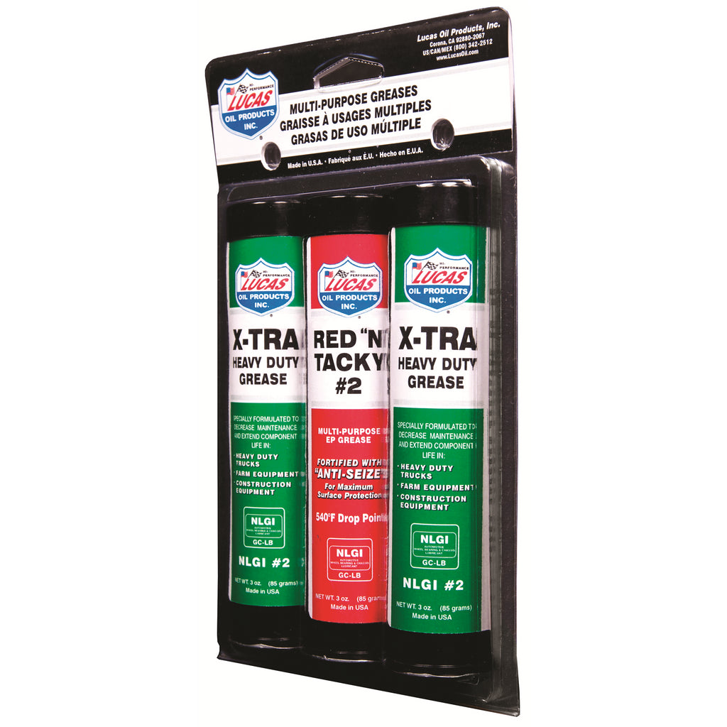 3Oz.Grease-Combo-Pack-(2)-X-Tra-Hd,-(1)-Red-N-Tacky