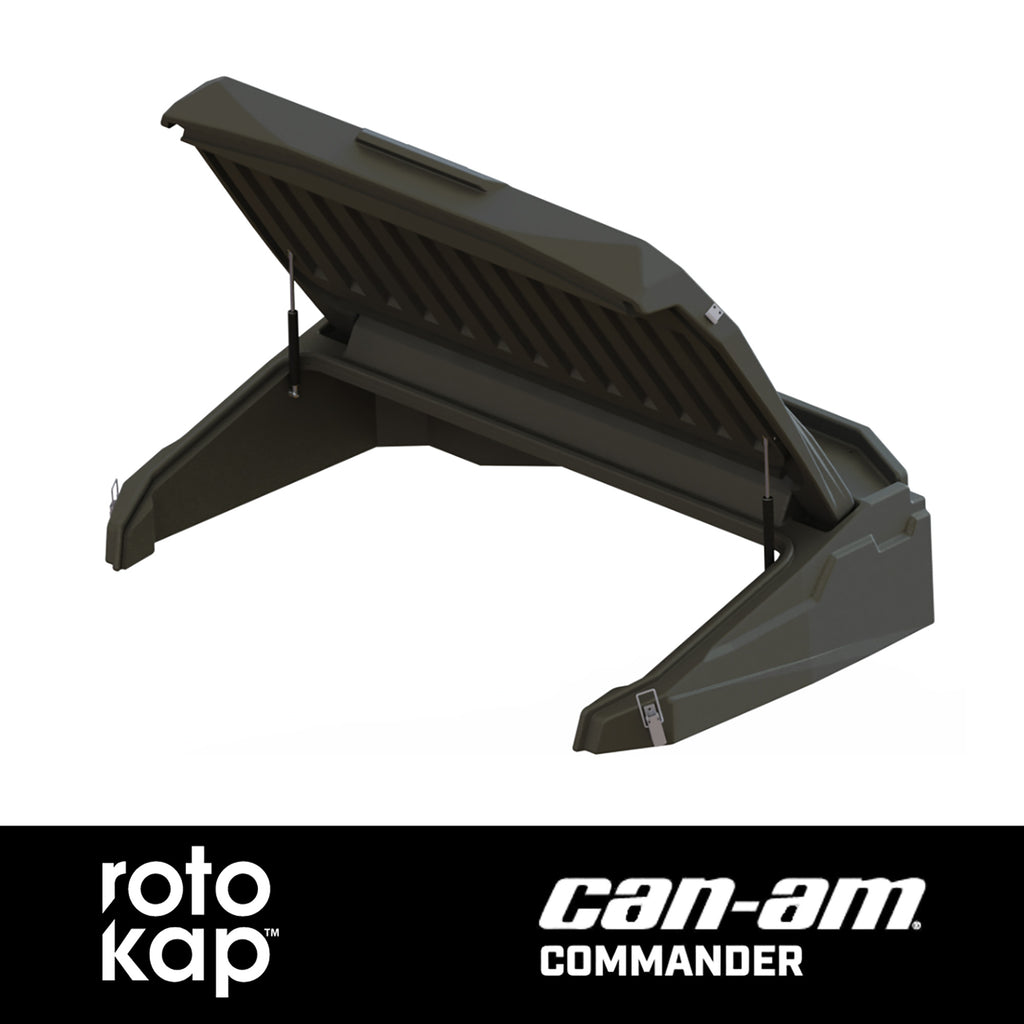 DU-HA 3PP0240 RotoKAP 3PP0240 Can-Am Commander Bed Cover- Black