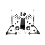 Rough Country 19431A 3.5 Inch Suspension Lift Kit w/Forged Upper Control Arms 07-16 Silverado/Sierra 1500 4WD