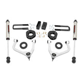 Rough Country 22670 3.5 Inch Suspension Lift Kit w/Forged Upper Control Arms & V2 Shocks 19-20 GMC Silverado/Sierra 1500 4WD/2WD