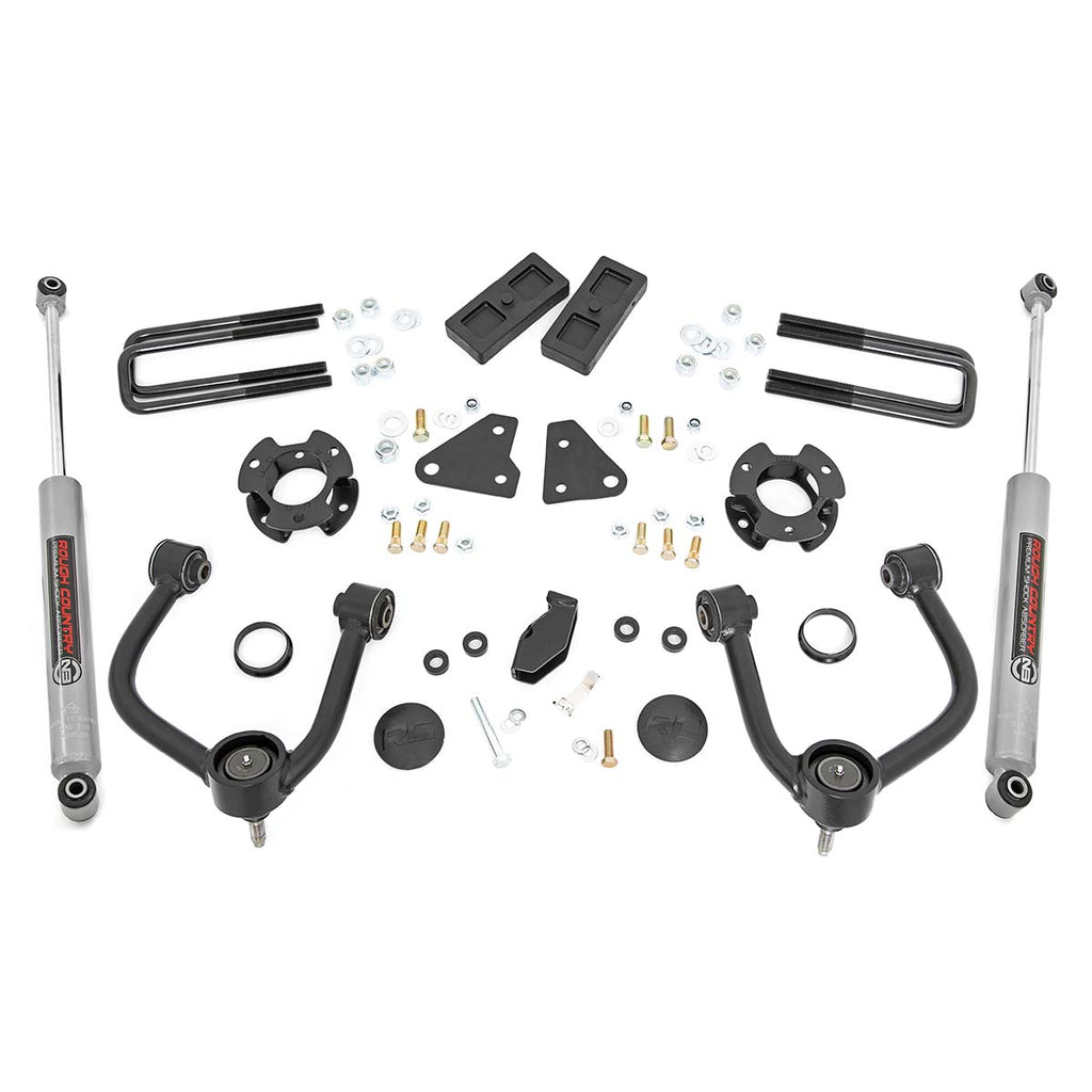3.5-Inch-Leveling-Kit-WN3-Shocks-19-20-Ranger-4Wd-Rough-Country