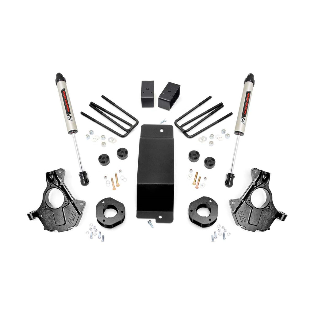 3.5-Inch-Suspension-Lift-Knuckle-Kit-WV2-Monotube-14-18-SilveradoSierra-1500-4Wd-Cast-Steel-Rough-Country
