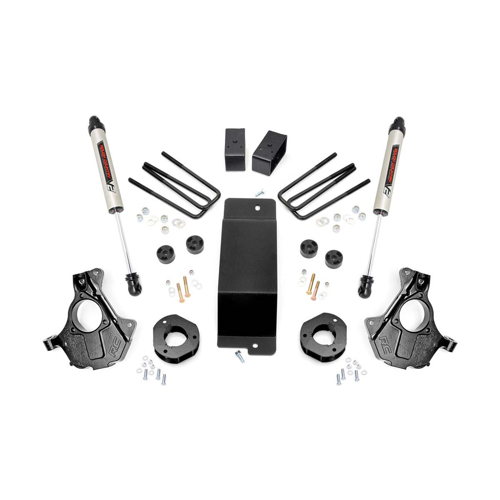 3.5-Inch-Suspension-Lift-Knuckle-Kit-WV2-Monotube-07-13-SilveradoSierra-1500-4Wd-Cast-Steel-Rough-Country