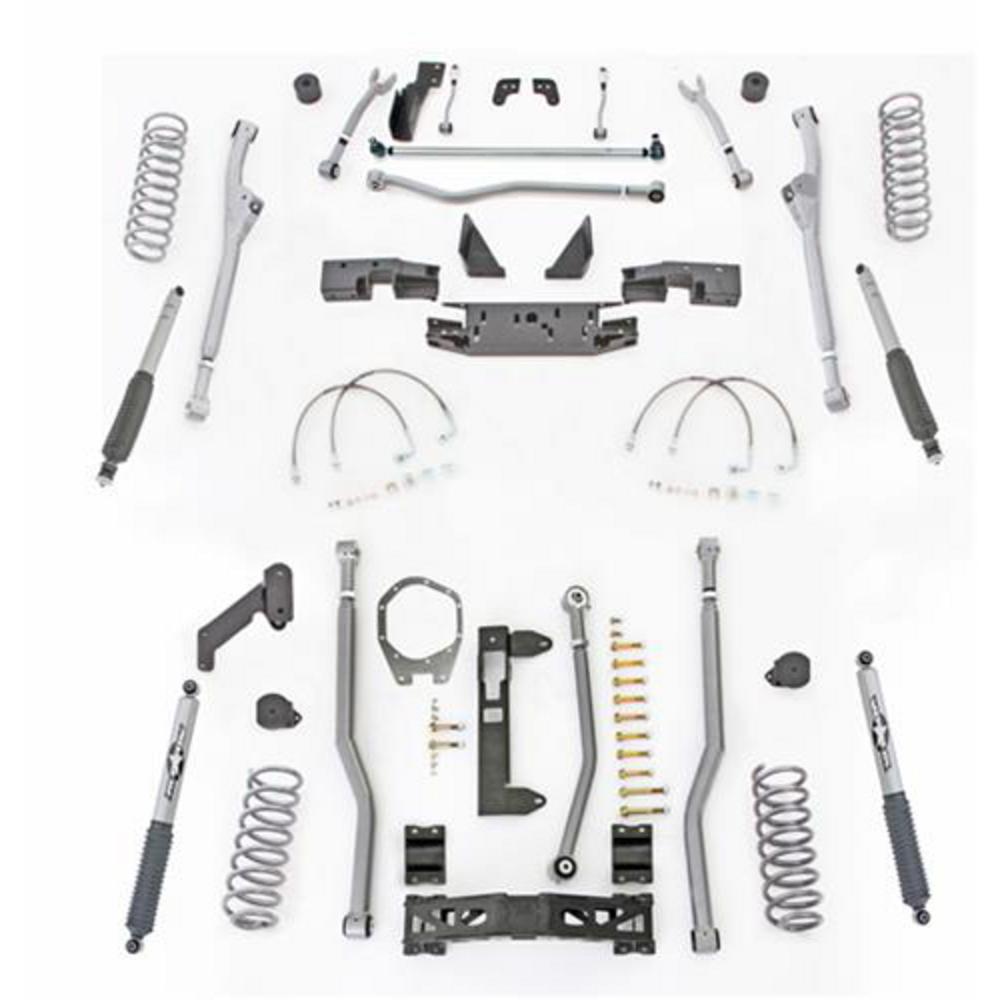 3.5In-Lift-Kit-Long-Arm-System-4-Link-Front-Radius-Rear-No-Shocks-0718-Jk-2-Dr
