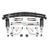 Rough Country 74232 3.5 Inch Toyota Bolt-On Lift w/N3 Struts and Rear Leaf Springs 05-21 Toyota Tacoma