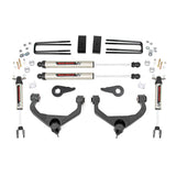 Rough Country 95970 3.5 Inch Suspension Lift Kit w/V2 Shocks 11-19 2500/3500HD