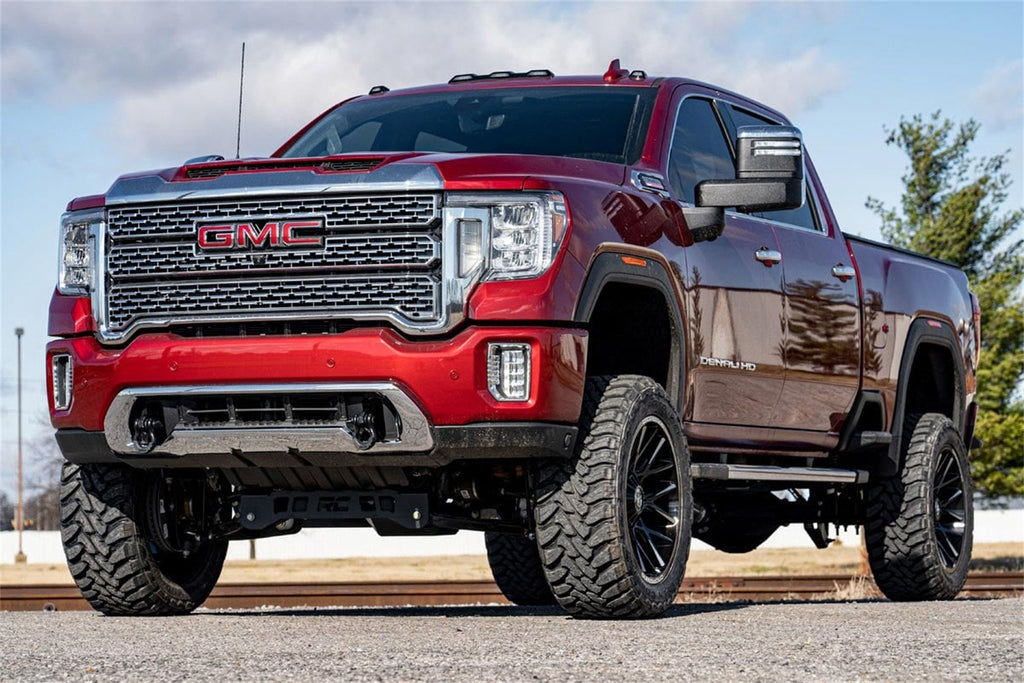 Rough Country 110830 Suspension Lift Kit w/Shocks for Select Chevrolet Silverado HD, Chevrolet Silverado HD, GMC Sierra HD, GMC Sierra HD
