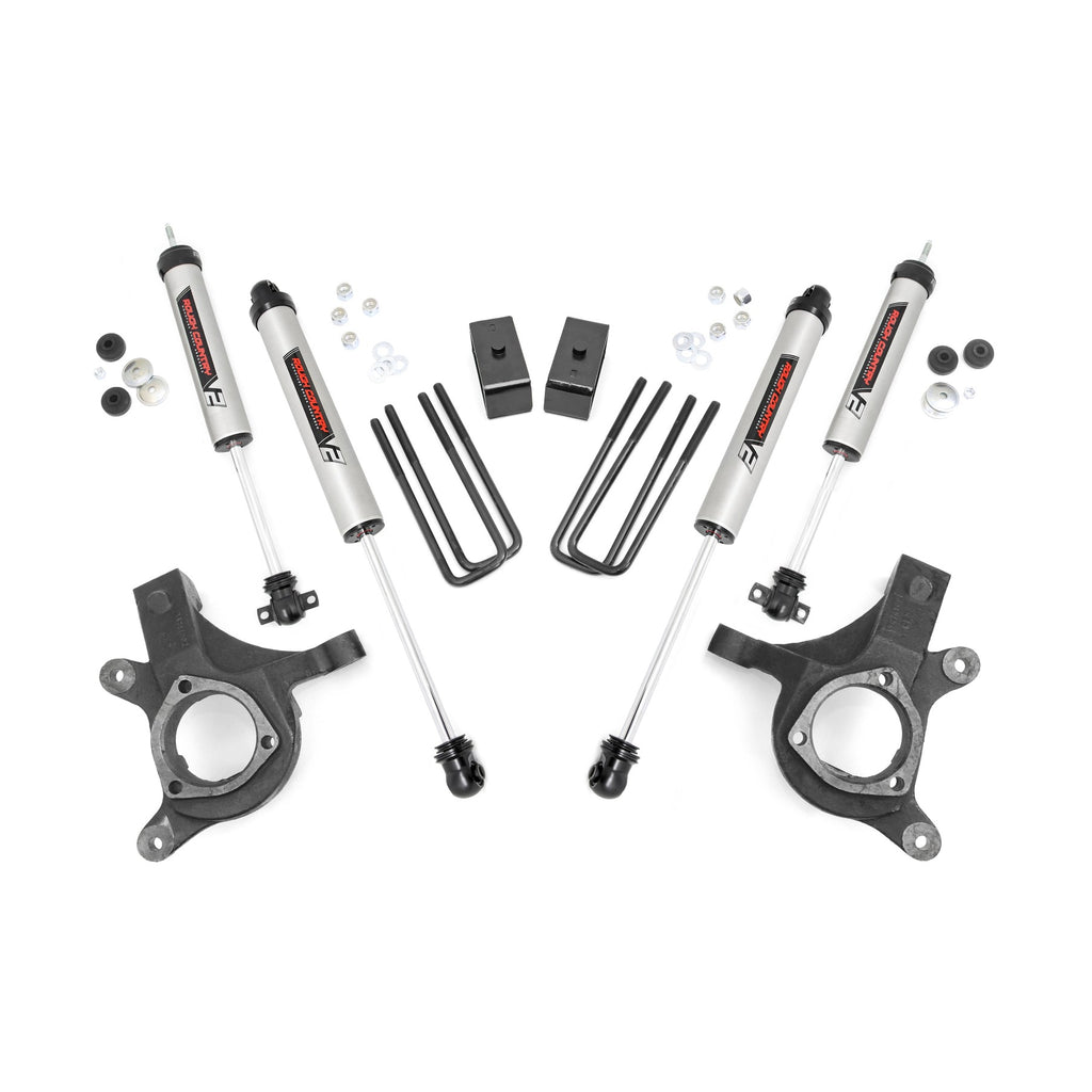 3.0-Inch-Gm-Suspension-Lift-Kit-WV2-Shocks-For-99-06-1500-Pu-2Wd-Rough-Country