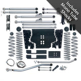 Rubicon Express RE7213 3.5 Inch Extreme-Duty Long Arm Lift Kit With Rear Track Bar - No Shocks