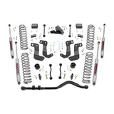 Rough Country 62930 3.5 Inch Jeep Suspension Lift Kit Control Arm Drop 18-20 Wrangler JL-2 Door