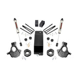 Rough Country 12170 3.5 Inch Suspension Lift Knuckle Kit w/V2 Monotube 14-18 Silverado/Sierra 1500 4WD Aluminum & Stamped Steel