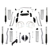 Rubicon Express JK4423M 3.5 Inch Extreme Duty 4-Link Long Arm Lift Kit With Mono Tube Shocks