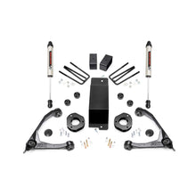 Load image into Gallery viewer, 3.5-Inch-Suspension-Lift-Kit-WForged-Upper-Control-Arms--V2-Shocks-07-16-SilveradoSierra-1500-4Wd-Rough-Country