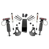 Rough Country 12457 3.5 Inch GM Suspension Lift Knuckle Kit Vertex w/V2 Shocks (14-18 1500 PU 4WD Cast Steel)