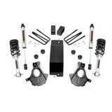 Rough Country 12171 3.5 Inch Suspension Lift Knuckle Kit w/Struts & V2 Monotube 14-18 Silverado/Sierra 1500 4WD Aluminum & Stamped Steel